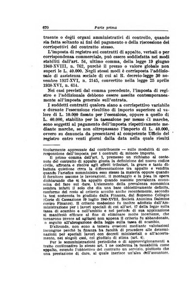 Rassegna di legislazione finanziaria italiana ed estera e di giurisprudenza tributaria
