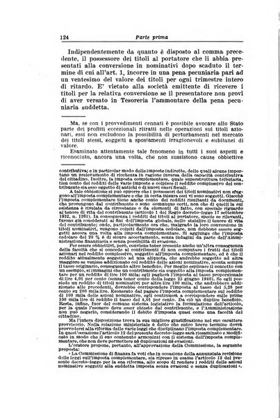 Rassegna di legislazione finanziaria italiana ed estera e di giurisprudenza tributaria