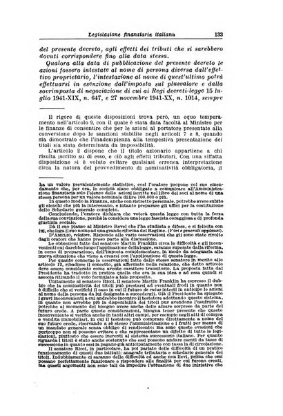 Rassegna di legislazione finanziaria italiana ed estera e di giurisprudenza tributaria