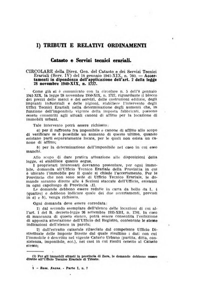 Rassegna di legislazione finanziaria italiana ed estera e di giurisprudenza tributaria