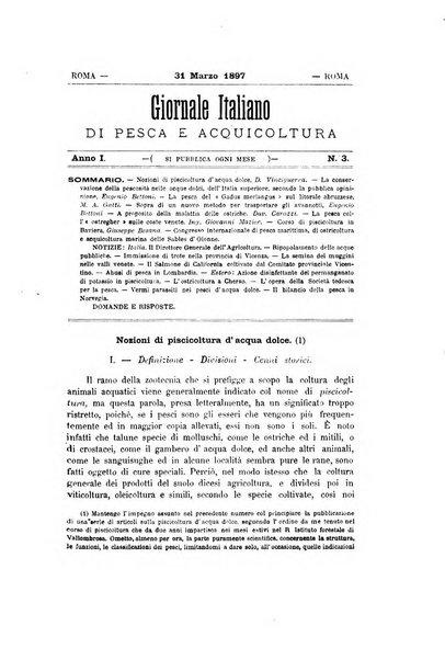 Giornale italiano di pesca e acquicoltura