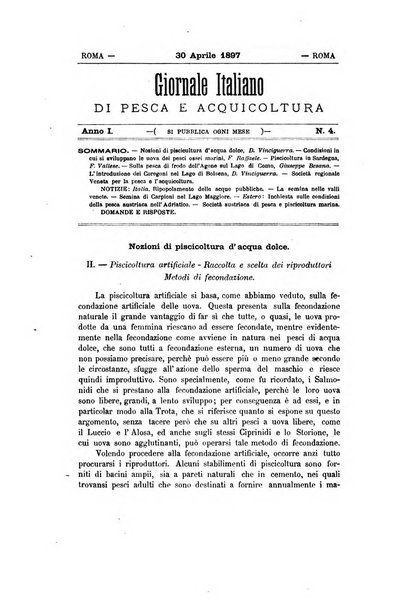 Giornale italiano di pesca e acquicoltura