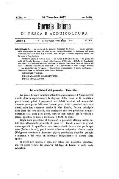 Giornale italiano di pesca e acquicoltura