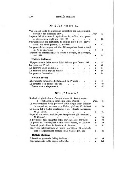 Giornale italiano di pesca e acquicoltura