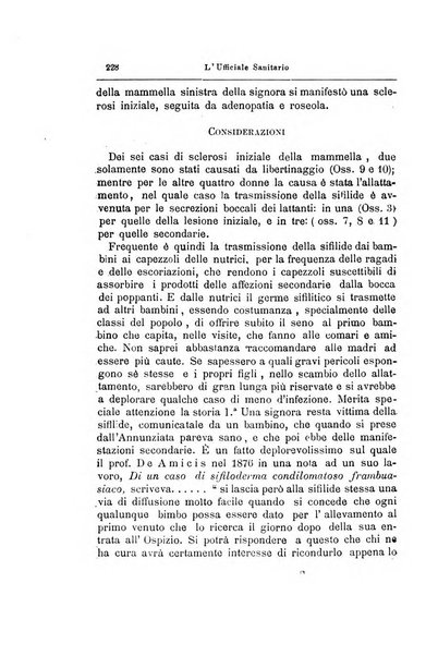 L'ufficiale sanitario rivista d'igiene pratica e sperimentale