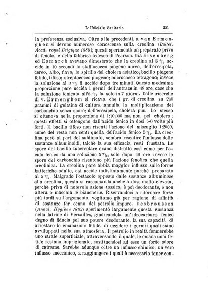 L'ufficiale sanitario rivista d'igiene pratica e sperimentale