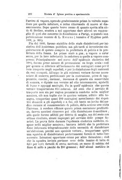 L'ufficiale sanitario rivista d'igiene pratica e sperimentale