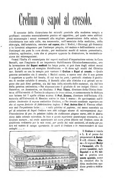 L'ufficiale sanitario rivista d'igiene pratica e sperimentale