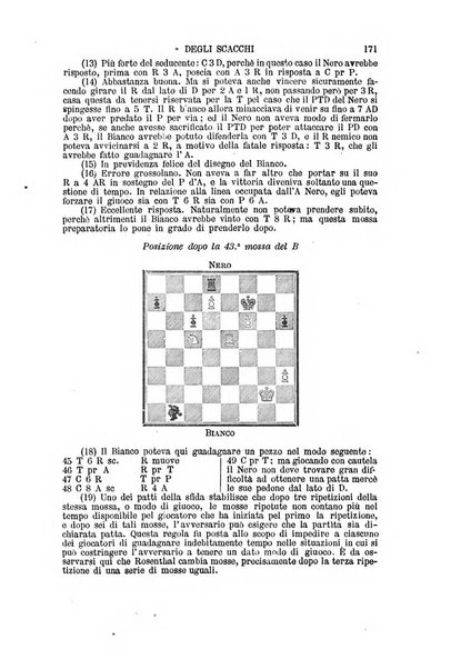 Nuova rivista degli scacchi periodico mensile compilato da una società di dilettanti