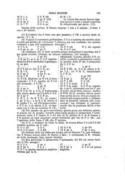 Nuova rivista degli scacchi periodico mensile compilato da una società di dilettanti