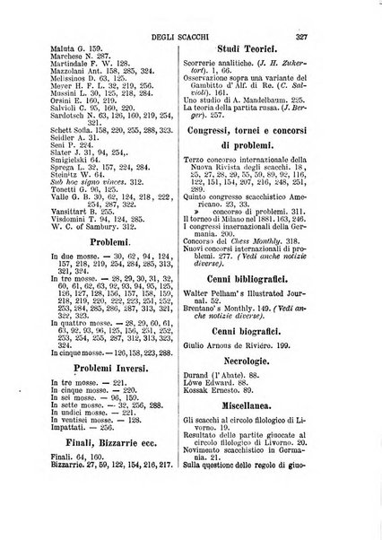 Nuova rivista degli scacchi periodico mensile compilato da una società di dilettanti