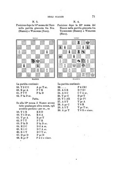 Nuova rivista degli scacchi periodico mensile compilato da una società di dilettanti