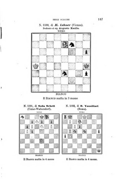 Nuova rivista degli scacchi periodico mensile compilato da una società di dilettanti