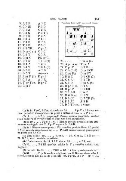 Nuova rivista degli scacchi periodico mensile compilato da una società di dilettanti