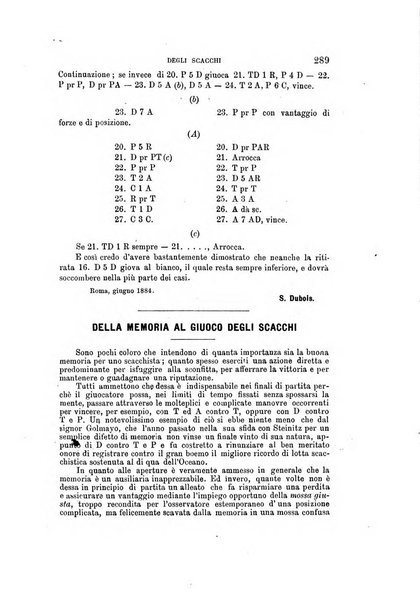 Nuova rivista degli scacchi periodico mensile compilato da una società di dilettanti