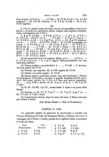 Nuova rivista degli scacchi periodico mensile compilato da una società di dilettanti