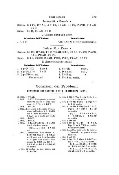 Nuova rivista degli scacchi periodico mensile compilato da una società di dilettanti