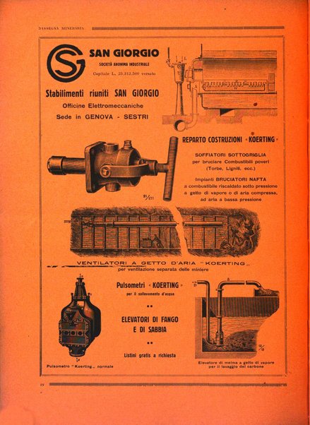 Rassegna mineraria e metallurgica italiana organo ufficiale dell'Associazione di cultura fra i tecnici metallurgici e minerari italiani