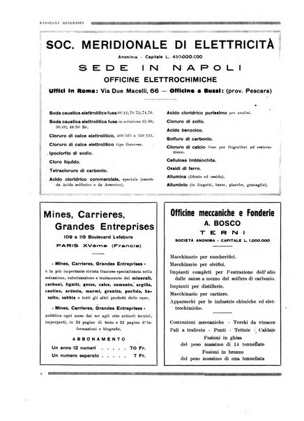 Rassegna mineraria e metallurgica italiana organo ufficiale dell'Associazione di cultura fra i tecnici metallurgici e minerari italiani