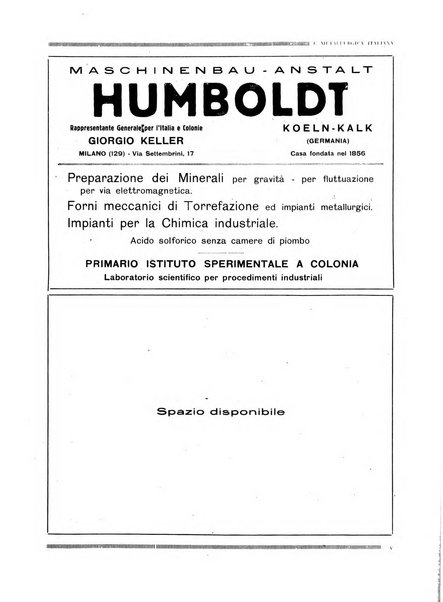 Rassegna mineraria e metallurgica italiana organo ufficiale dell'Associazione di cultura fra i tecnici metallurgici e minerari italiani