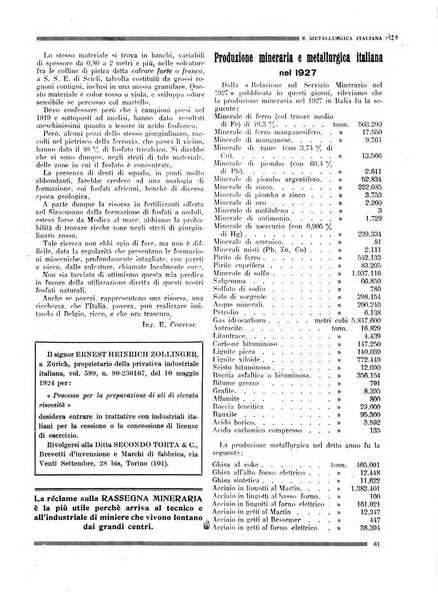 Rassegna mineraria e metallurgica italiana organo ufficiale dell'Associazione di cultura fra i tecnici metallurgici e minerari italiani