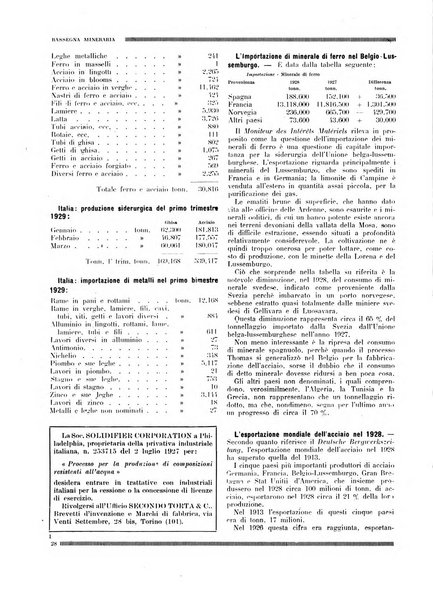 Rassegna mineraria e metallurgica italiana organo ufficiale dell'Associazione di cultura fra i tecnici metallurgici e minerari italiani