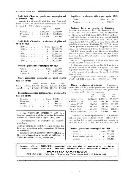 Rassegna mineraria e metallurgica italiana organo ufficiale dell'Associazione di cultura fra i tecnici metallurgici e minerari italiani