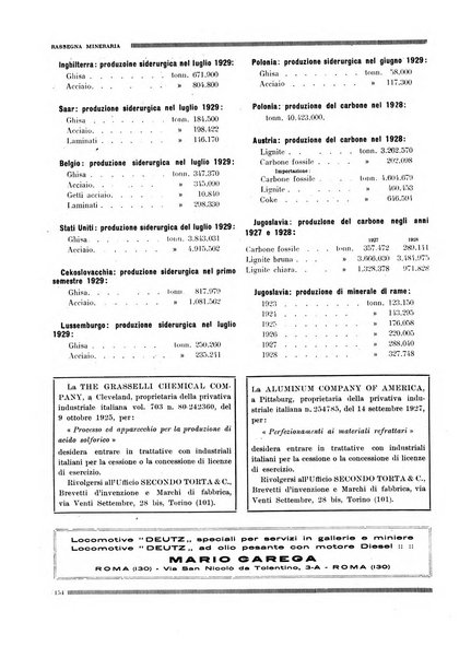 Rassegna mineraria e metallurgica italiana organo ufficiale dell'Associazione di cultura fra i tecnici metallurgici e minerari italiani