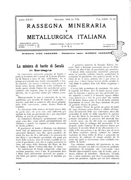 Rassegna mineraria e metallurgica italiana organo ufficiale dell'Associazione di cultura fra i tecnici metallurgici e minerari italiani