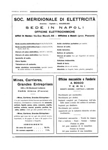 Rassegna mineraria e metallurgica italiana organo ufficiale dell'Associazione di cultura fra i tecnici metallurgici e minerari italiani