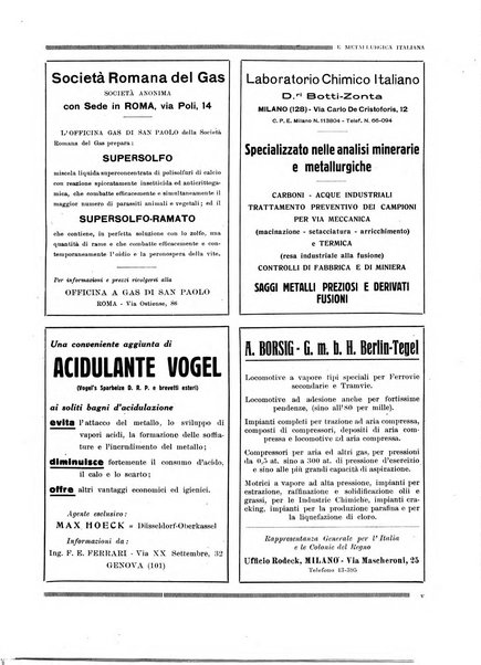 Rassegna mineraria e metallurgica italiana organo ufficiale dell'Associazione di cultura fra i tecnici metallurgici e minerari italiani