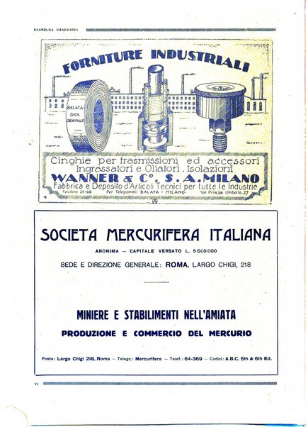 Rassegna mineraria e metallurgica italiana organo ufficiale dell'Associazione di cultura fra i tecnici metallurgici e minerari italiani