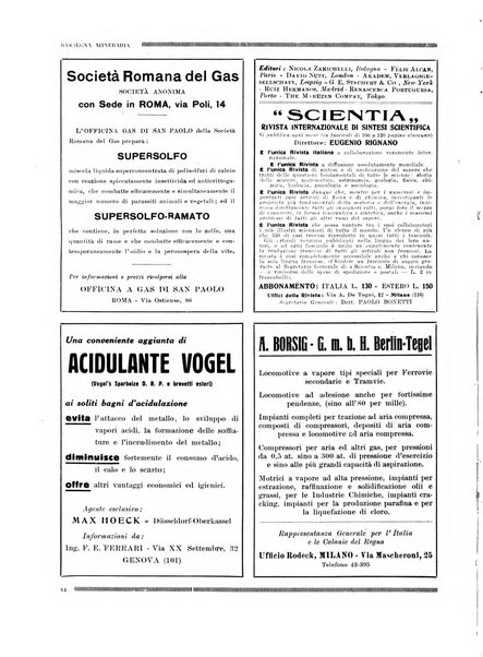 Rassegna mineraria e metallurgica italiana organo ufficiale dell'Associazione di cultura fra i tecnici metallurgici e minerari italiani