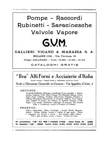 Rassegna mineraria e metallurgica italiana organo ufficiale dell'Associazione di cultura fra i tecnici metallurgici e minerari italiani