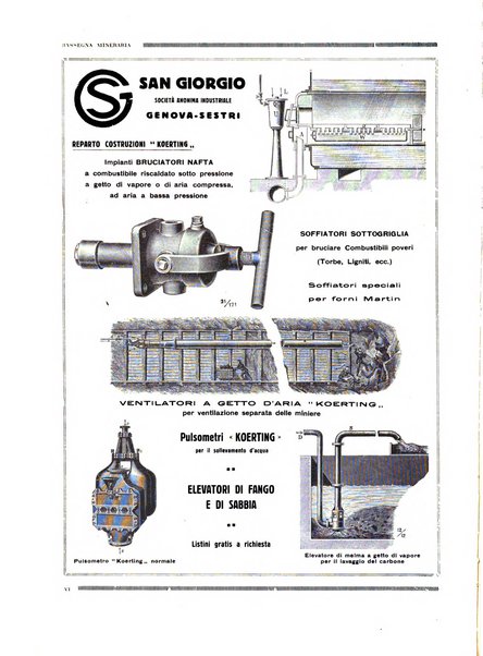 Rassegna mineraria e metallurgica italiana organo ufficiale dell'Associazione di cultura fra i tecnici metallurgici e minerari italiani