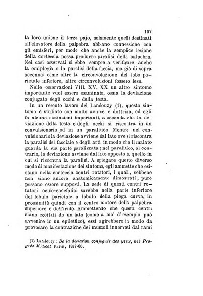 Archivio italiano per le malattie nervose e più particolarmente per le alienazioni mentali organo della Società freniatrica italiana <1874-1891>