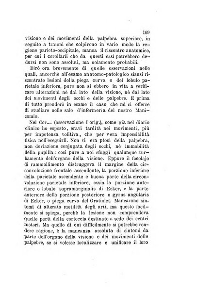 Archivio italiano per le malattie nervose e più particolarmente per le alienazioni mentali organo della Società freniatrica italiana <1874-1891>