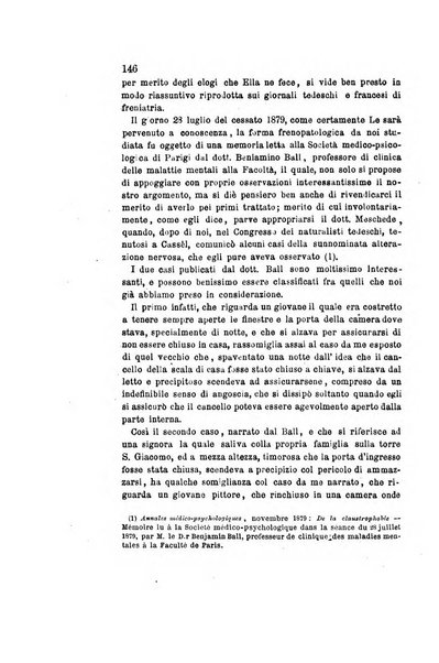 Archivio italiano per le malattie nervose e più particolarmente per le alienazioni mentali organo della Società freniatrica italiana <1874-1891>