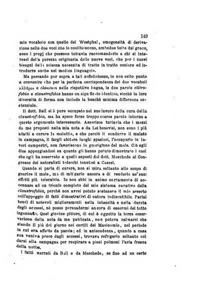 Archivio italiano per le malattie nervose e più particolarmente per le alienazioni mentali organo della Società freniatrica italiana <1874-1891>