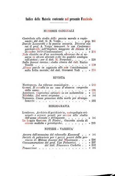 Archivio italiano per le malattie nervose e più particolarmente per le alienazioni mentali organo della Società freniatrica italiana <1874-1891>