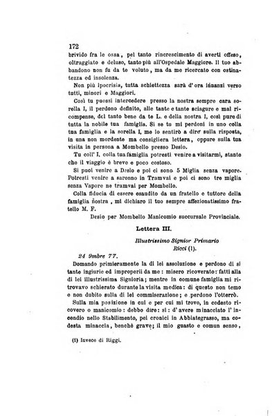 Archivio italiano per le malattie nervose e più particolarmente per le alienazioni mentali organo della Società freniatrica italiana <1874-1891>