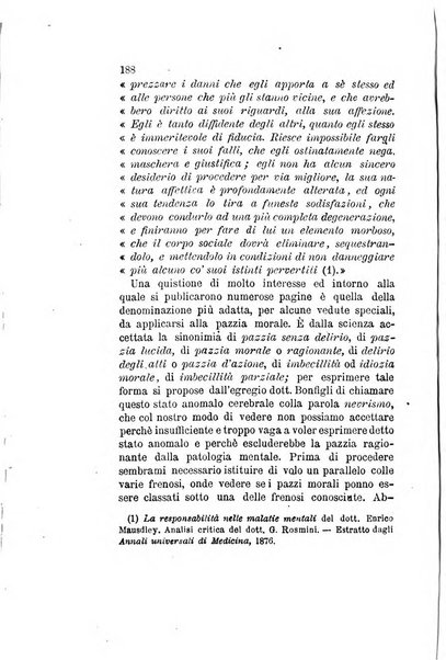 Archivio italiano per le malattie nervose e più particolarmente per le alienazioni mentali organo della Società freniatrica italiana <1874-1891>