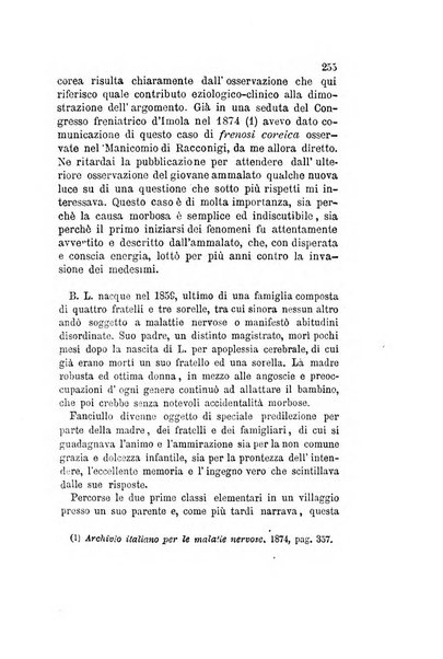 Archivio italiano per le malattie nervose e più particolarmente per le alienazioni mentali organo della Società freniatrica italiana <1874-1891>