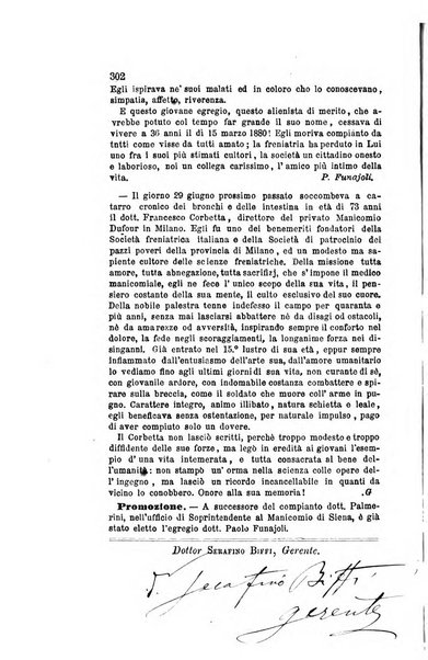 Archivio italiano per le malattie nervose e più particolarmente per le alienazioni mentali organo della Società freniatrica italiana <1874-1891>