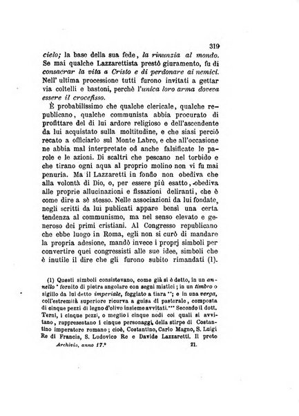 Archivio italiano per le malattie nervose e più particolarmente per le alienazioni mentali organo della Società freniatrica italiana <1874-1891>