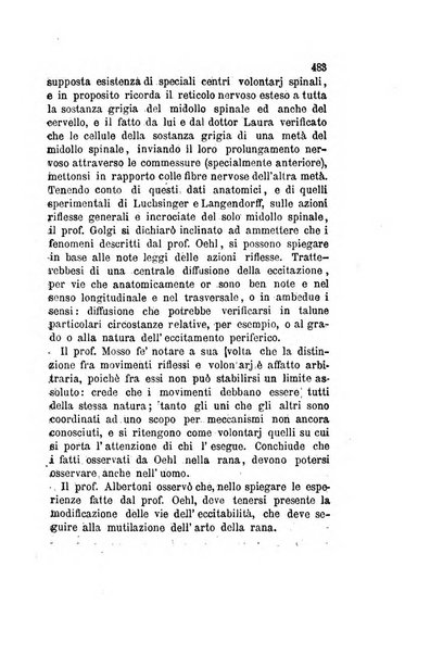 Archivio italiano per le malattie nervose e più particolarmente per le alienazioni mentali organo della Società freniatrica italiana <1874-1891>