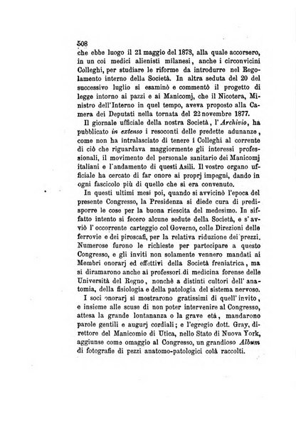 Archivio italiano per le malattie nervose e più particolarmente per le alienazioni mentali organo della Società freniatrica italiana <1874-1891>