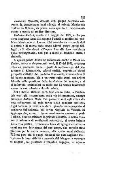 Archivio italiano per le malattie nervose e più particolarmente per le alienazioni mentali organo della Società freniatrica italiana <1874-1891>