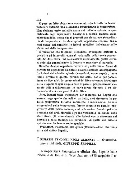 Archivio italiano per le malattie nervose e più particolarmente per le alienazioni mentali organo della Società freniatrica italiana <1874-1891>