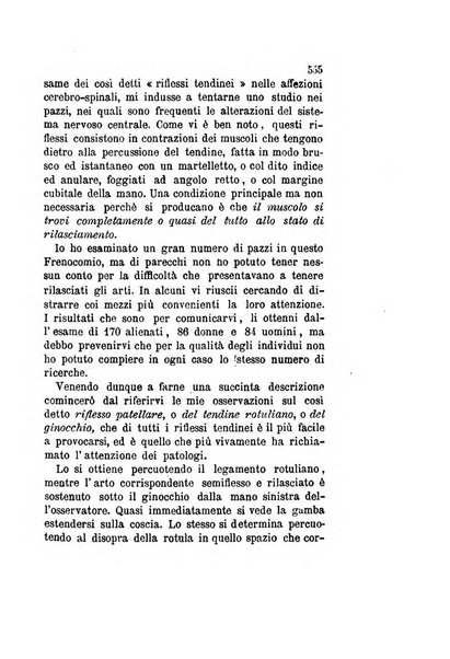 Archivio italiano per le malattie nervose e più particolarmente per le alienazioni mentali organo della Società freniatrica italiana <1874-1891>